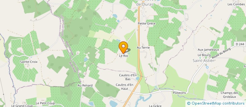 localisation de l'entreprise MONSIEUR NICHOLAS DRAPER  VILLENEUVE-DE-DURAS