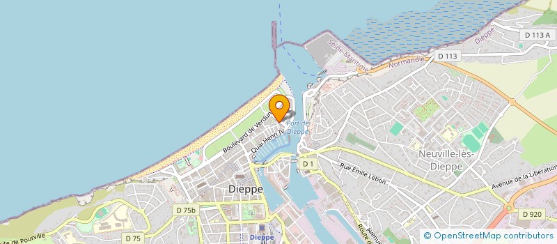 localisation de l'entreprise MONSIEUR NICHOLAS DUBOC à DIEPPE