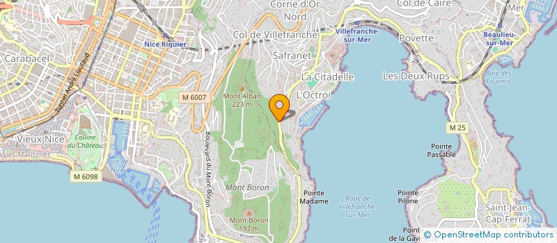 localisation de l'entreprise MONSIEUR NICHOLAS FAIRY à NICE