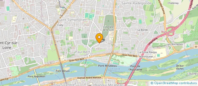 localisation de l'entreprise MONSIEUR NICHOLAS GOMES à TOURS
