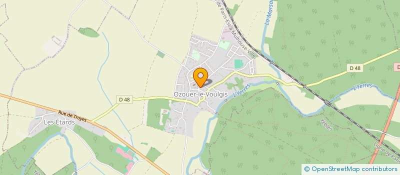 localisation de l'entreprise MONSIEUR NICHOLAS GREEN  OZOUER-LE-VOULGIS