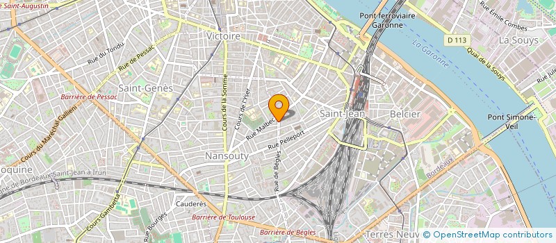 localisation de l'entreprise MONSIEUR NICHOLAS HERFST  BORDEAUX