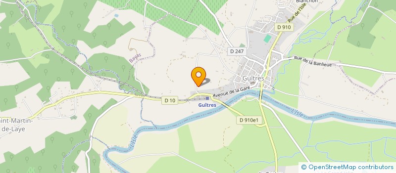 localisation de l'entreprise MONSIEUR NICHOLAS HOAR  GUITRES