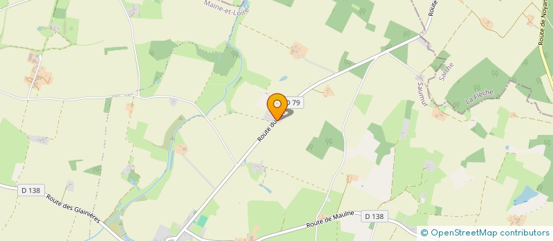 localisation de l'entreprise MONSIEUR NICHOLAS JAMES LARMAN  NOYANT-VILLAGES