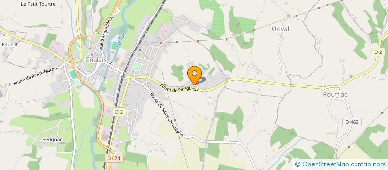 localisation de l'entreprise MONSIEUR NICHOLAS LOWREY à CHALAIS
