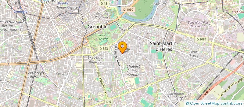 localisation de l'entreprise MONSIEUR NICHOLAS MORRIS à GRENOBLE