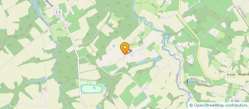 localisation de l'entreprise MONSIEUR NICHOLAS PATRICK  EAUZE