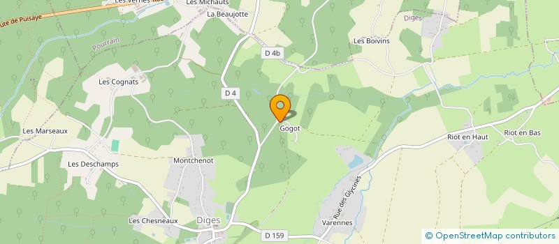 localisation de l'entreprise MONSIEUR NICHOLAS PERGJINI  DIGES