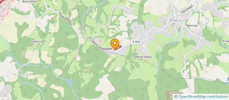 localisation de l'entreprise MONSIEUR NICHOLAS PLUMMER  AHETZE