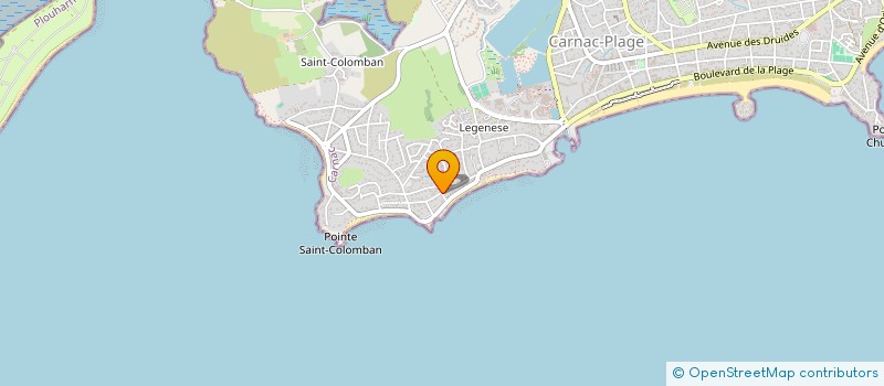 localisation de l'entreprise MONSIEUR NICHOLAS PRATT  CARNAC