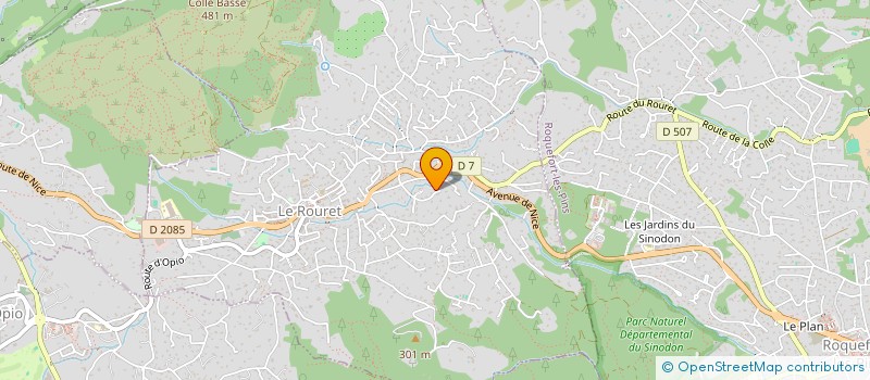 localisation de l'entreprise MONSIEUR NICHOLAS REID  LE ROURET