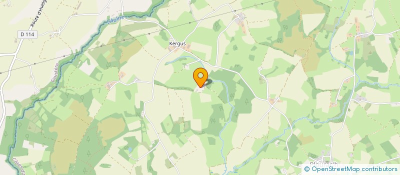 localisation de l'entreprise MONSIEUR NICHOLAS RILEY  PLOURAC'H