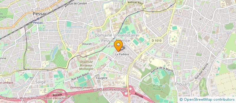 localisation de l'entreprise MONSIEUR NICHOLAS SAMITIER à PESSAC