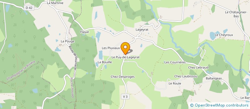 localisation de l'entreprise MONSIEUR NICHOLAS SMITH à CHALUS
