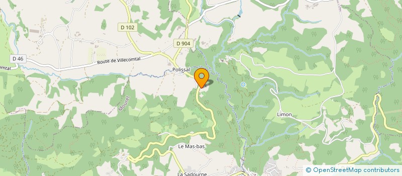 localisation de l'entreprise MONSIEUR NICHOLAS TAYLOR  MOURET