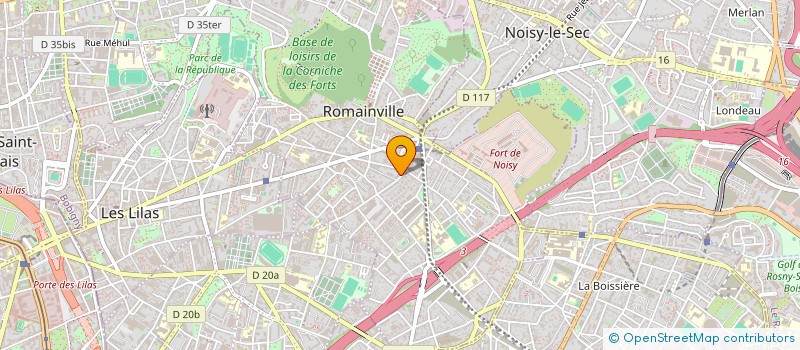 localisation de l'entreprise MONSIEUR NICHOLAS TORGOFF à ROMAINVILLE