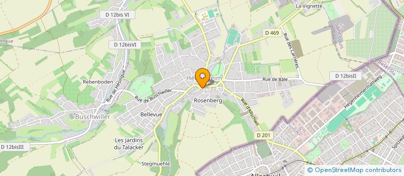 localisation de l'entreprise MONSIEUR NICHOLAY IOVINE  HEGENHEIM