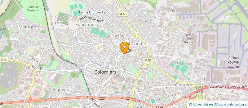 localisation de l'entreprise MONSIEUR NICK HOTETE à COLOMIERS