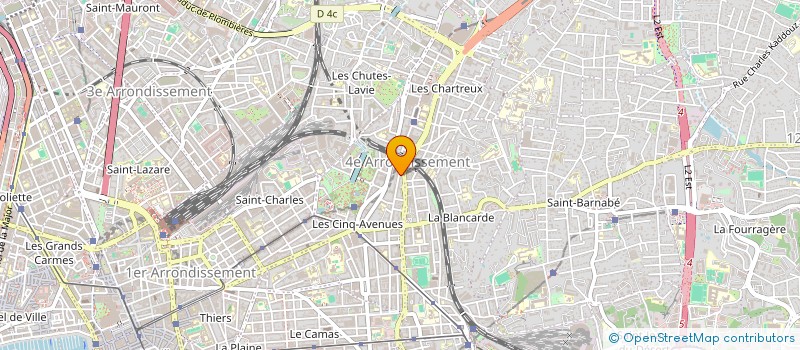 localisation de l'entreprise MONSIEUR NICK WEST à MARSEILLE