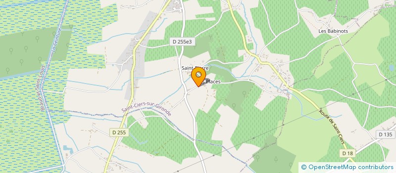 localisation de l'entreprise MONSIEUR NICKY FEUGIER  SAINT-CIERS-SUR-GIRONDE