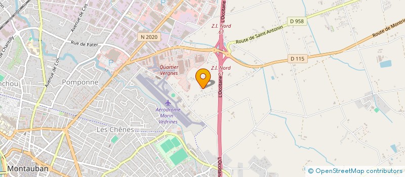 localisation de l'entreprise MONSIEUR NICKY FLORES  MONTAUBAN