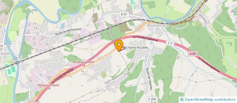 localisation de l'entreprise MONSIEUR NICKY HELFRITT  SAINT-ASTIER