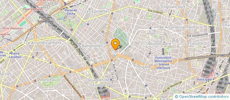 localisation de l'entreprise MONSIEUR NICKY NAUDE  PARIS