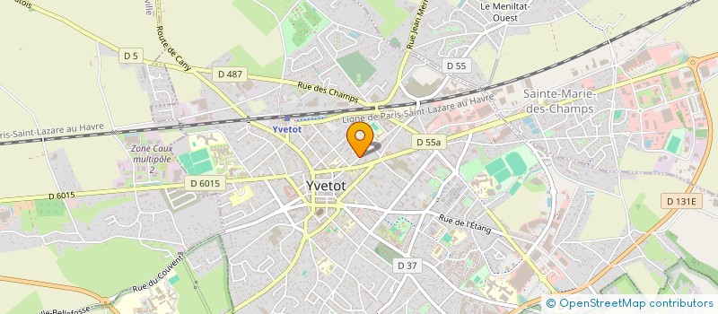 localisation de l'entreprise MONSIEUR NICO DEMESTRE à YVETOT