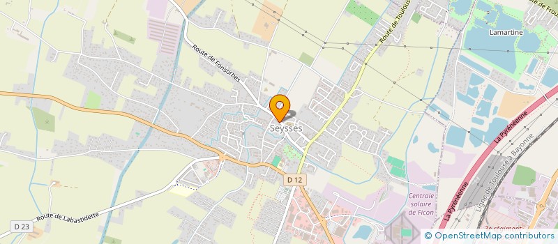 localisation de l'entreprise MONSIEUR NICO DUMAIL  SEYSSES