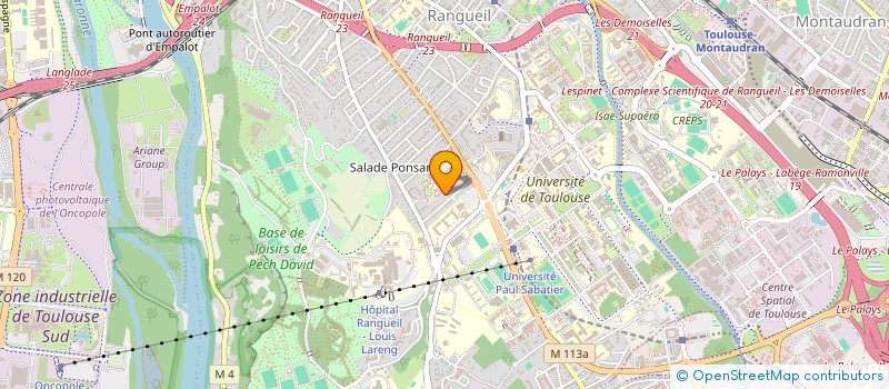 localisation de l'entreprise MONSIEUR NICO NGUYEN  TOULOUSE