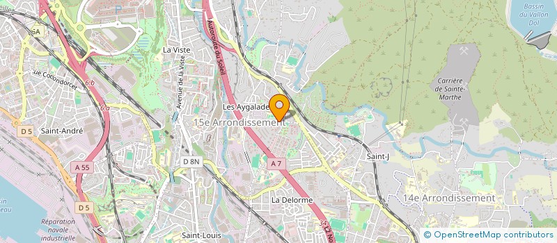 localisation de l'entreprise MONSIEUR NICO RAMILIARISOA à MARSEILLE