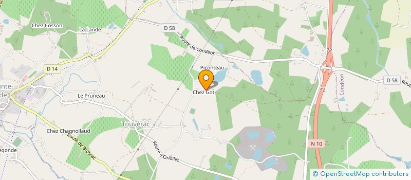 localisation de l'entreprise MONSIEUR NICODAIME KLEIN REVERDY  TOUVERAC