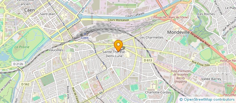 localisation de l'entreprise MONSIEUR NICODEME BAUMGARTEN à CAEN