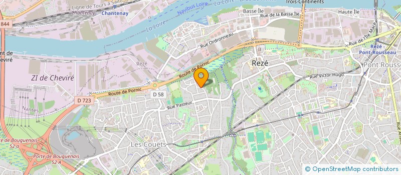 localisation de l'entreprise MONSIEUR NICODEME CLEMENTE  BOUGUENAIS