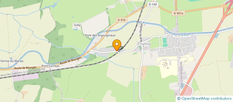 localisation de l'entreprise MONSIEUR NICODEME GAUDNER  CHALLUY