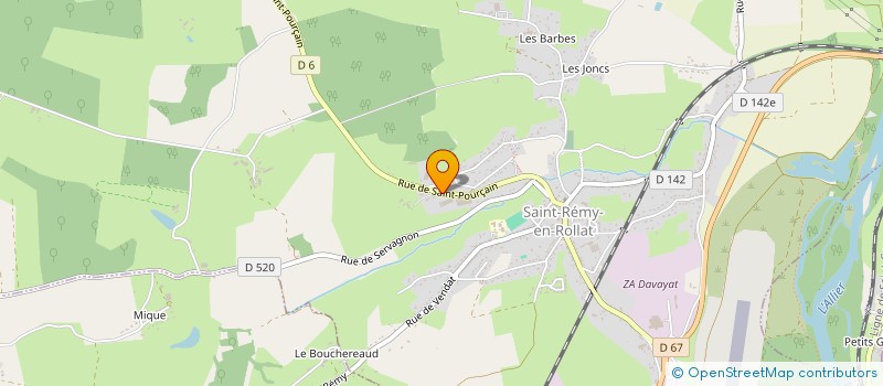 localisation de l'entreprise MONSIEUR NICODEME WINTERSTEIN  SAINT-REMY-EN-ROLLAT