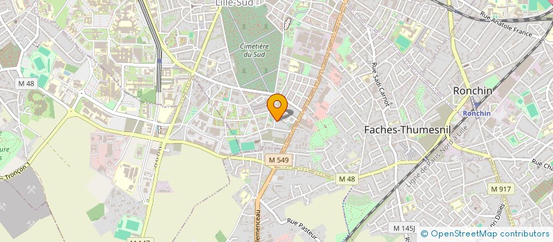 localisation de l'entreprise MONSIEUR NICOL SENAME à LILLE