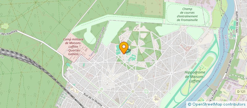 localisation de l'entreprise MONSIEUR NICOLA CALLEA  MAISONS-LAFFITTE