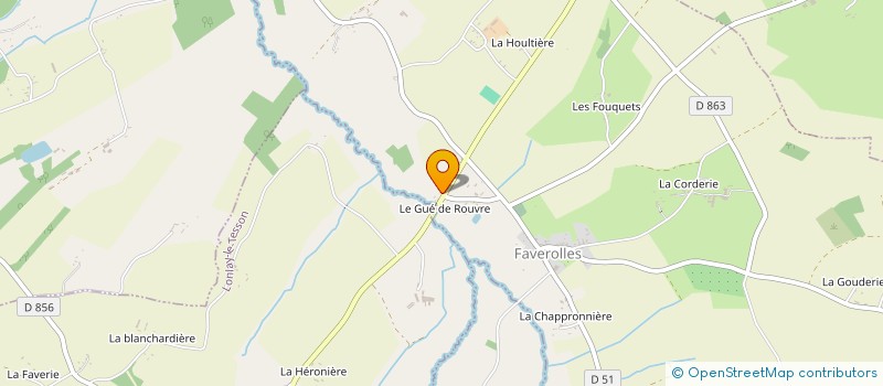localisation de l'entreprise MONSIEUR NICOLA CLAYTON à FAVEROLLES