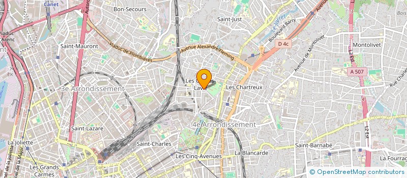 localisation de l'entreprise MONSIEUR NICOLA D'AVERSA à MARSEILLE
