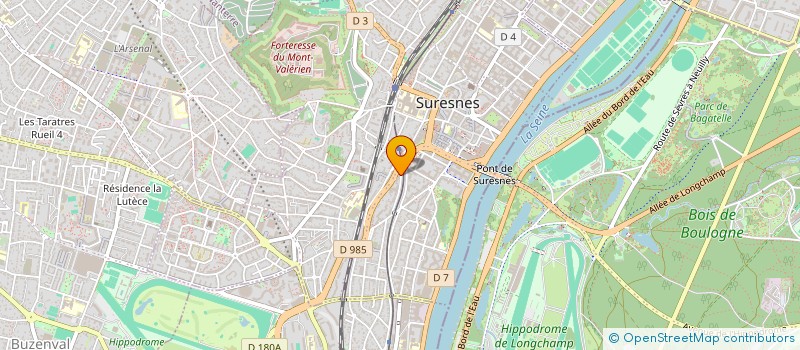 localisation de l'entreprise MONSIEUR NICOLA DI GESARO à SURESNES