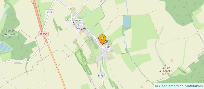 localisation de l'entreprise MONSIEUR NICOLA FERRI  JUVILLE