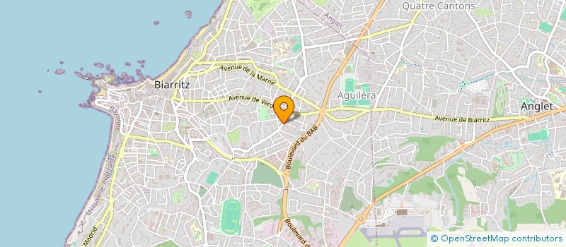 localisation de l'entreprise MONSIEUR NICOLA MC NEILL à BIARRITZ
