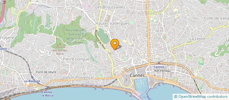 localisation de l'entreprise MONSIEUR NICOLA PAROLIN à CANNES