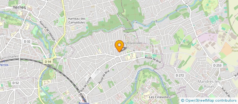 localisation de l'entreprise MONSIEUR NICOLA SERRAVALLE  BRUNOY