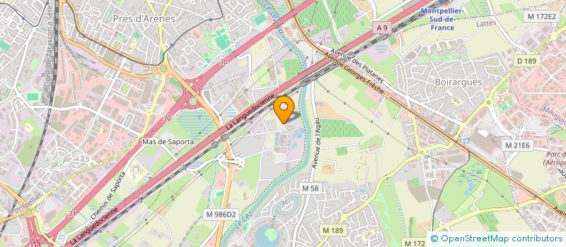 localisation de l'entreprise MONSIEUR NICOLAAS JANSE VAN RENSBURG à LATTES