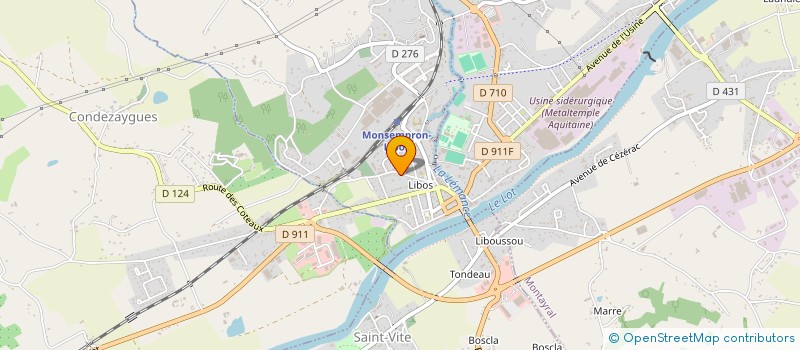 localisation de l'entreprise MONSIEUR NICOLAAS VAN DER SLUIS  CUZORN