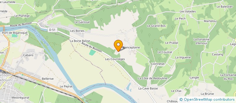 localisation de l'entreprise MONSIEUR NICOLAAS VAN EIJK  COUX ET BIGAROQUE-MOUZENS