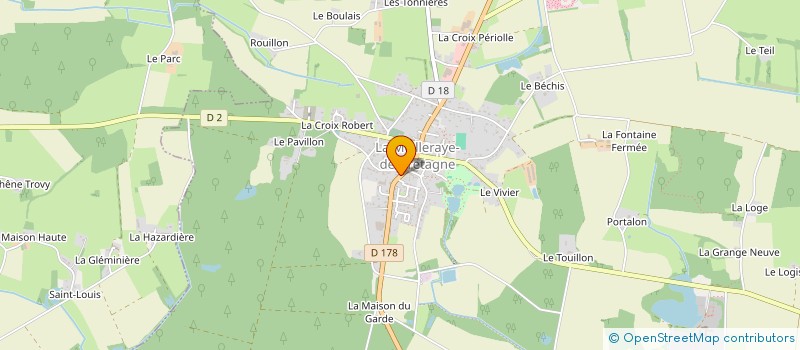 localisation de l'entreprise MONSIEUR NICOLAE ALMAJANU  LA MEILLERAYE-DE-BRETAGNE