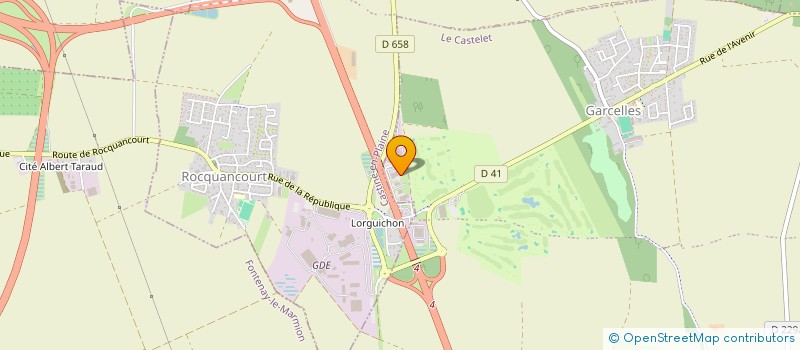 localisation de l'entreprise MONSIEUR NICOLAE BLANA  CASTINE-EN-PLAINE